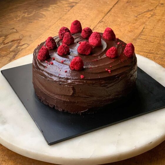 Chocolate cake with Silk Chocolate Ganache 6 Inch