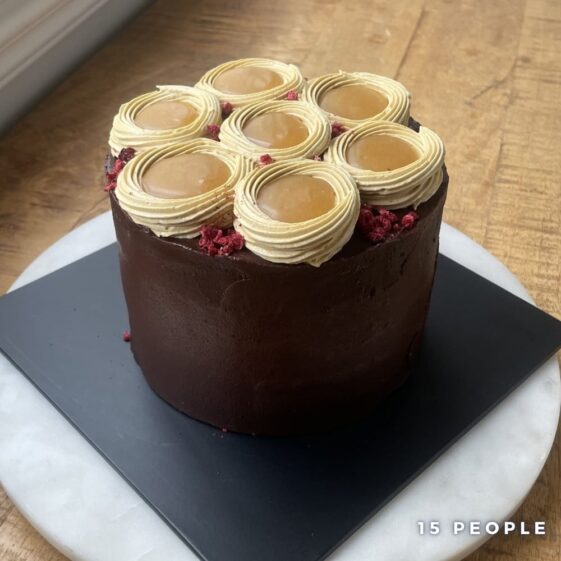 Salted Caramel Chocolate Cake – 6 inch 3 layer